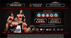 Desktop Screenshot of gudangpoker77.net